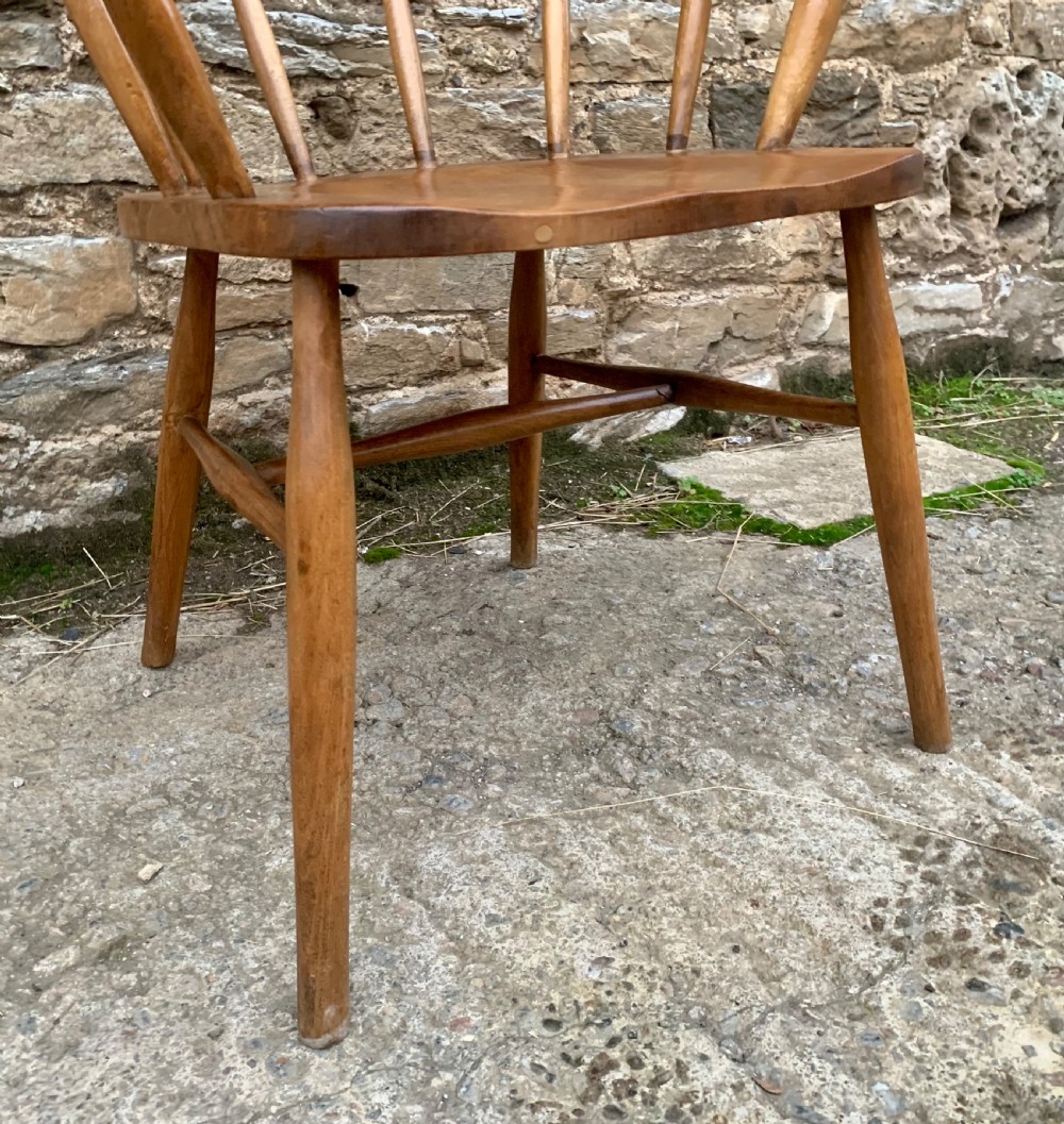 Antique Smokers Bow Desk Chair View XIII