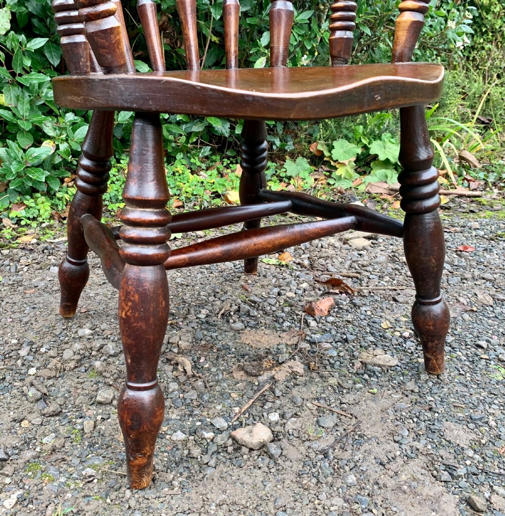 Antique Windsor Farmhouse Chair View IX