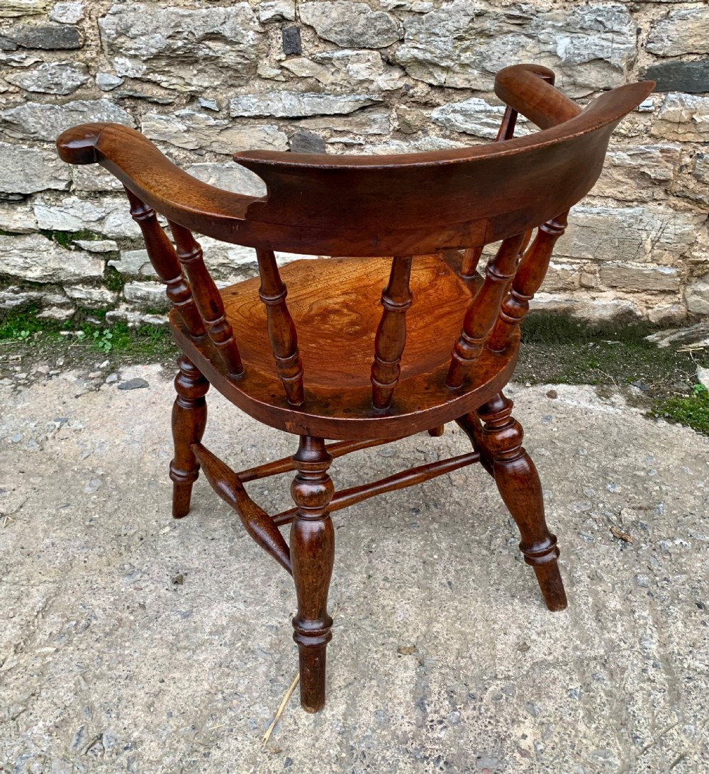 Antique Smokers Bow Armchair View VI