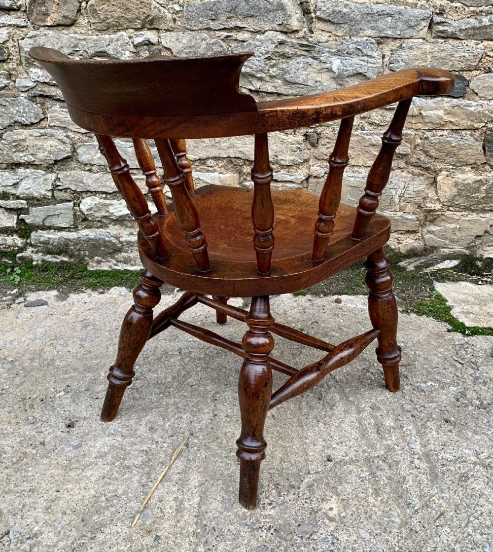 Antique Smokers Bow Armchair View IX