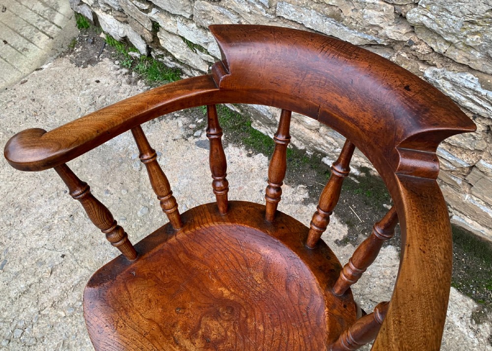 Antique Smokers Bow Armchair View XII