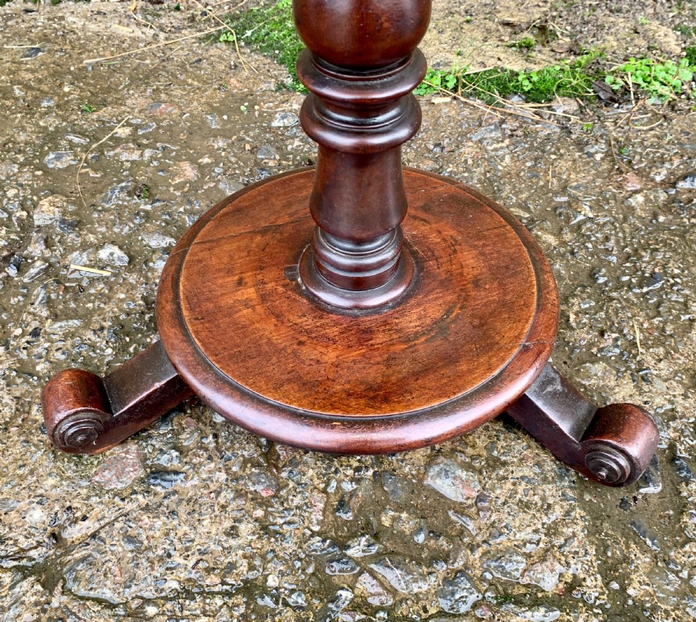 Victorian Mahogany Two Tier Lamp Table View X