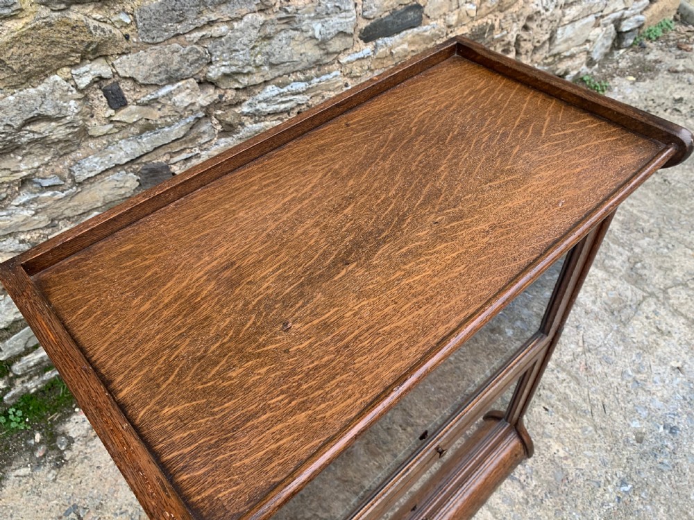 Small Antique Globe Wernicke Stacking Oak Bookcase View IV