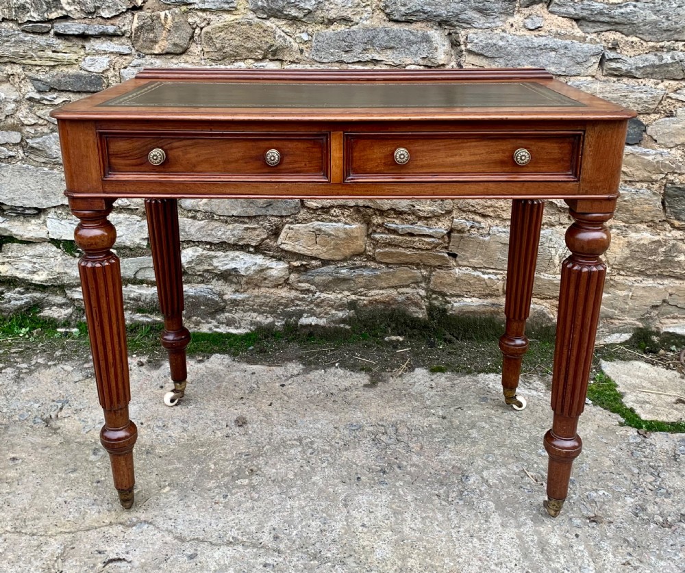 Antique Regency Mahogany Writing Table