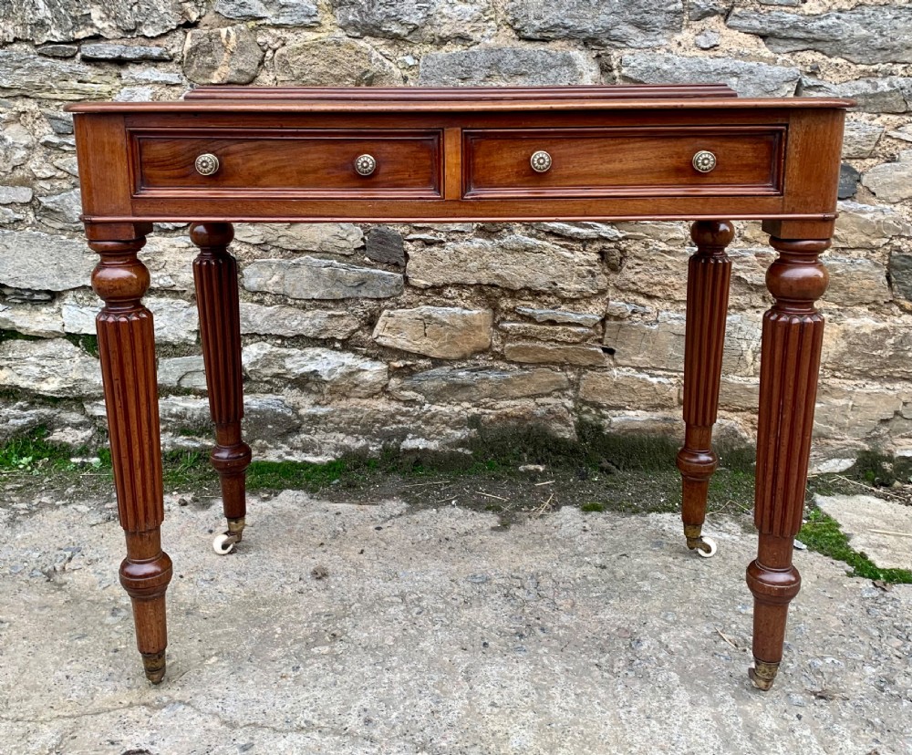 Antique Regency Mahogany Writing Table View III