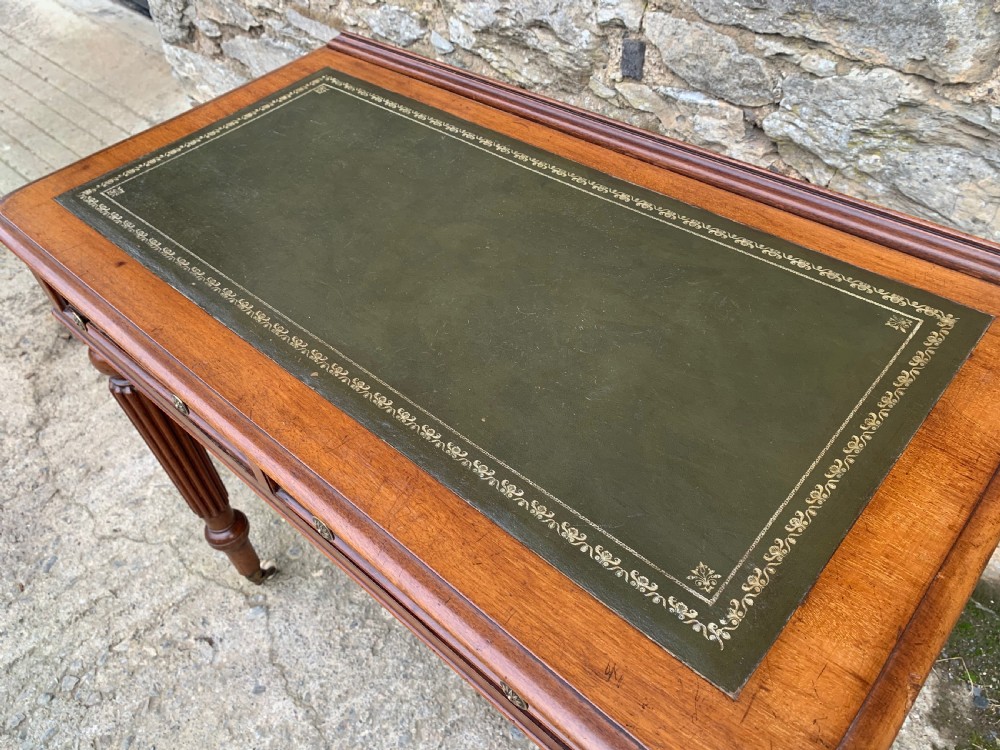 Antique Regency Mahogany Writing Table View IV
