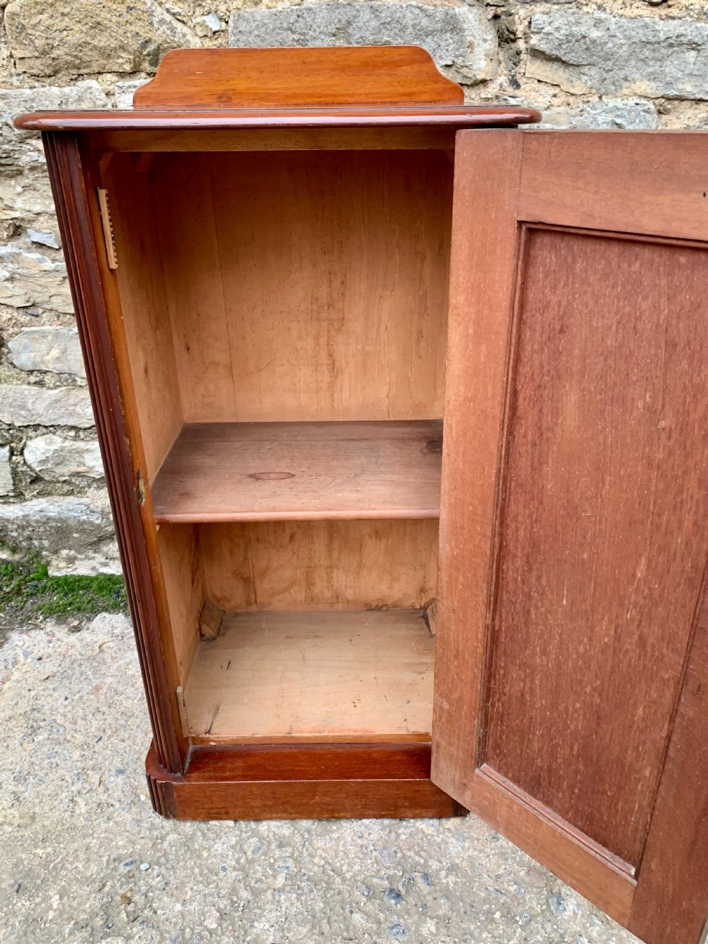 Antique Victorian Mahogany Pot Cupboard View IV