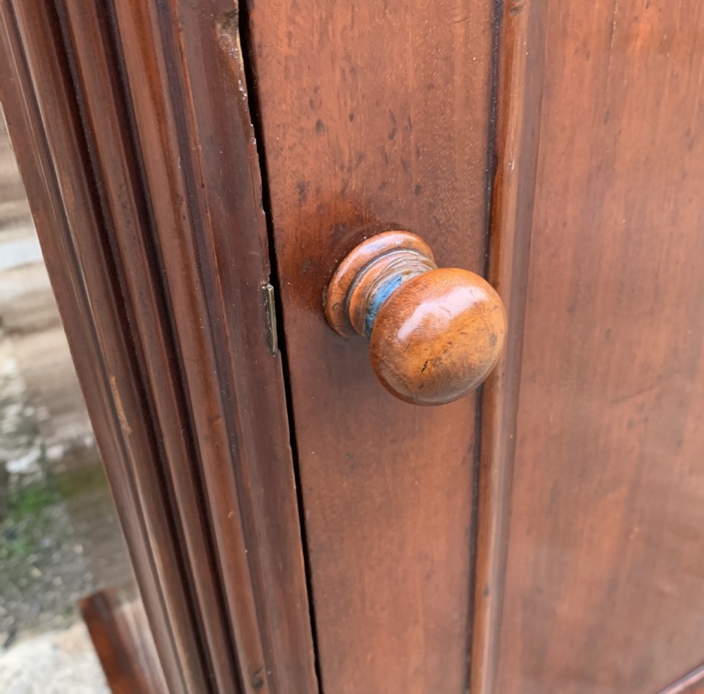 Antique Victorian Mahogany Pot Cupboard View V