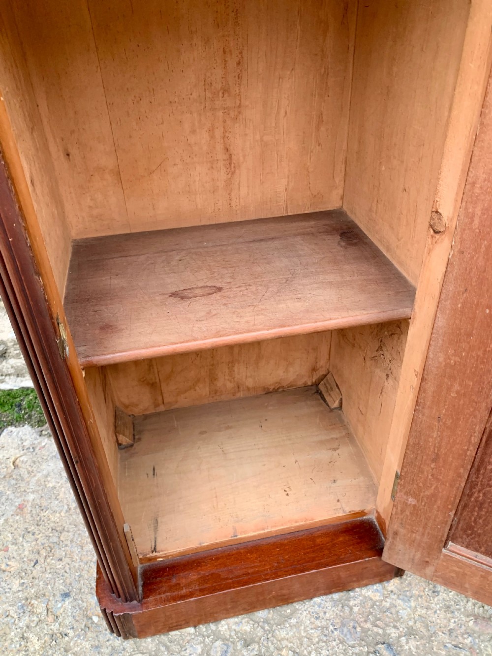 Antique Victorian Mahogany Pot Cupboard View VII