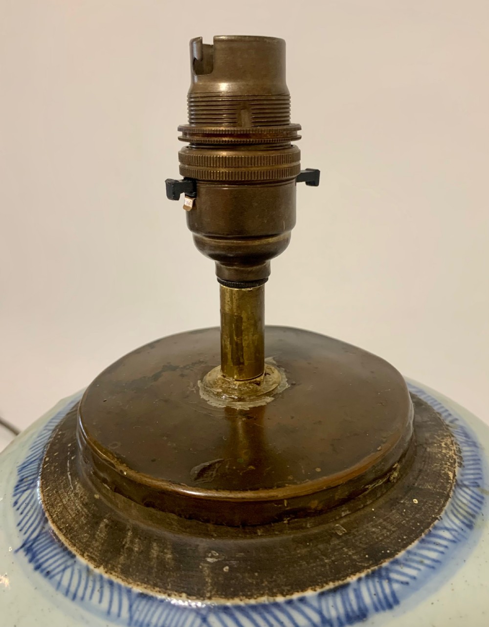 Antique Chinese Ginger Jar Table Lamp View VI