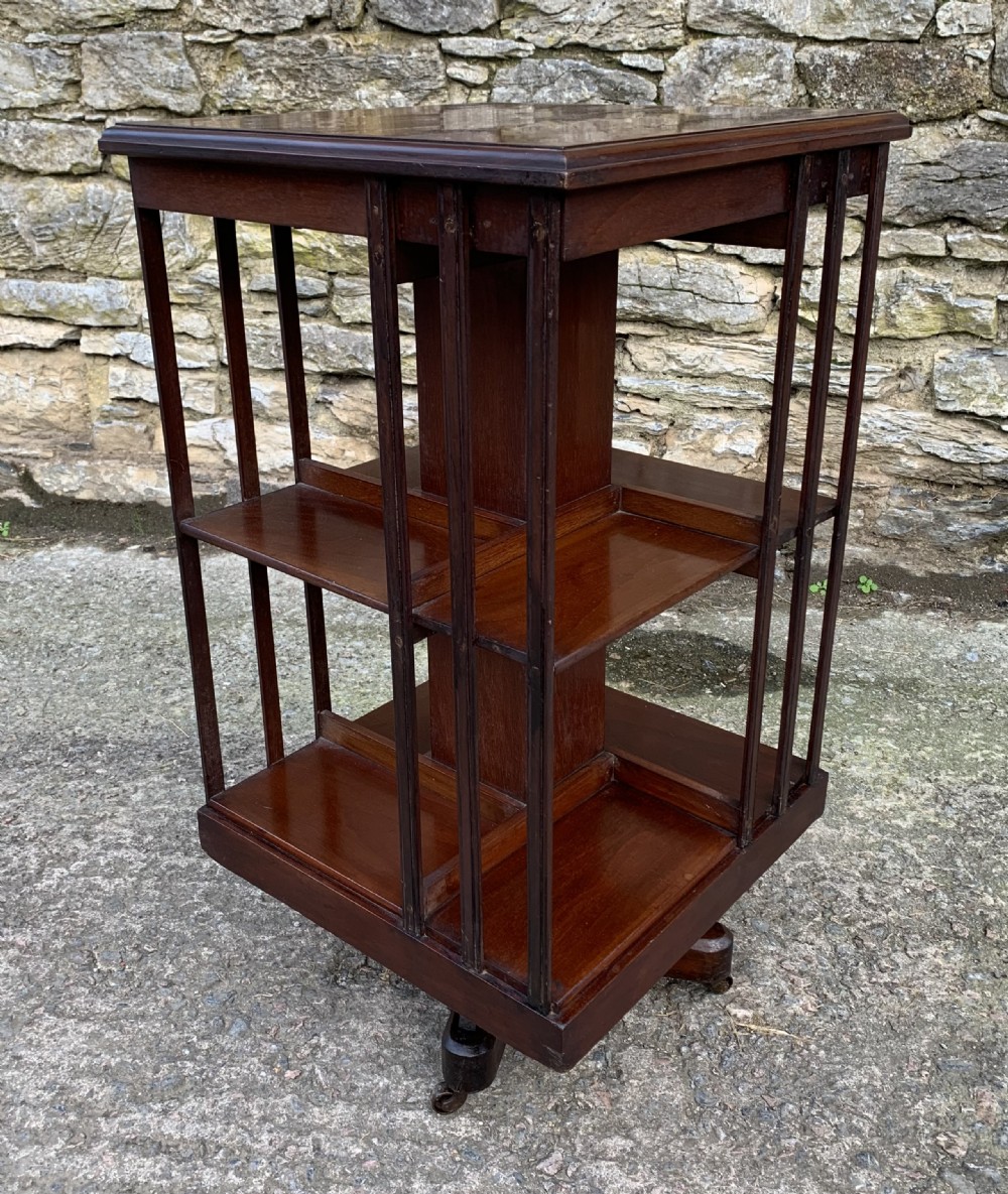 Antique Revolving Bookcase View IV