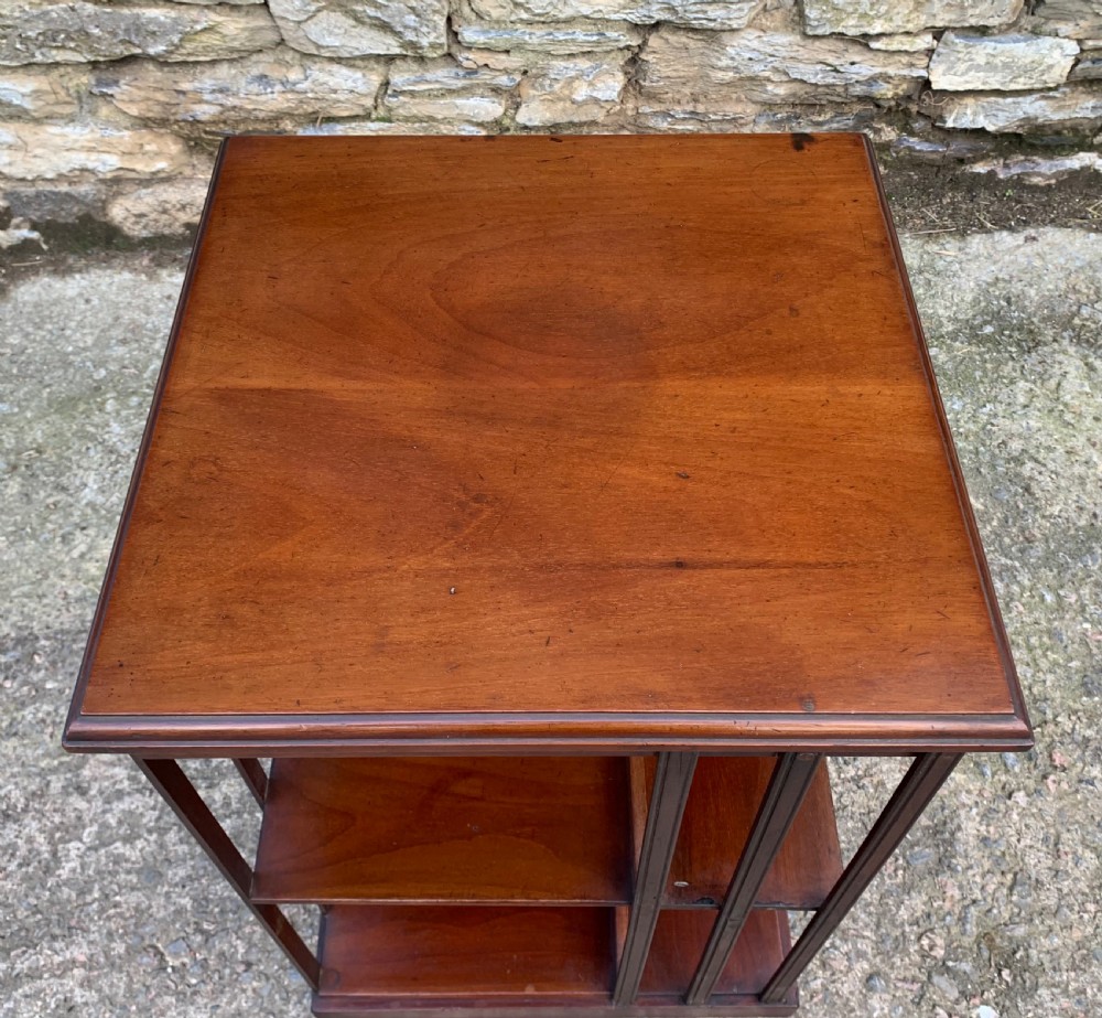 Antique Revolving Bookcase View VII
