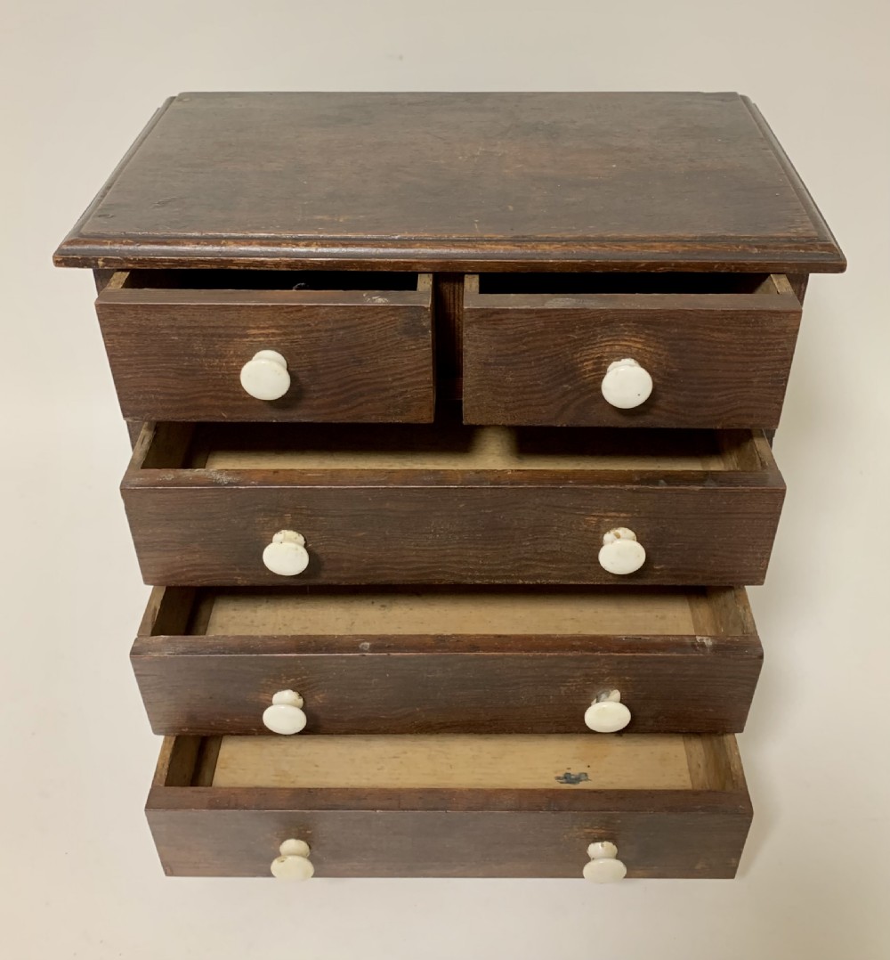 Miniature Apprentice Chest of Drawers View III