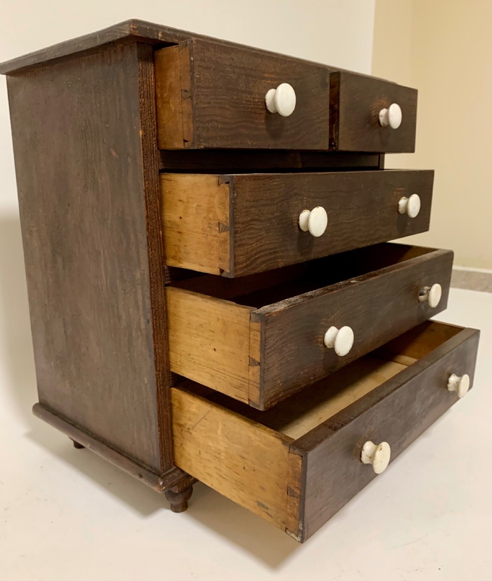 Miniature Apprentice Chest of Drawers View IV