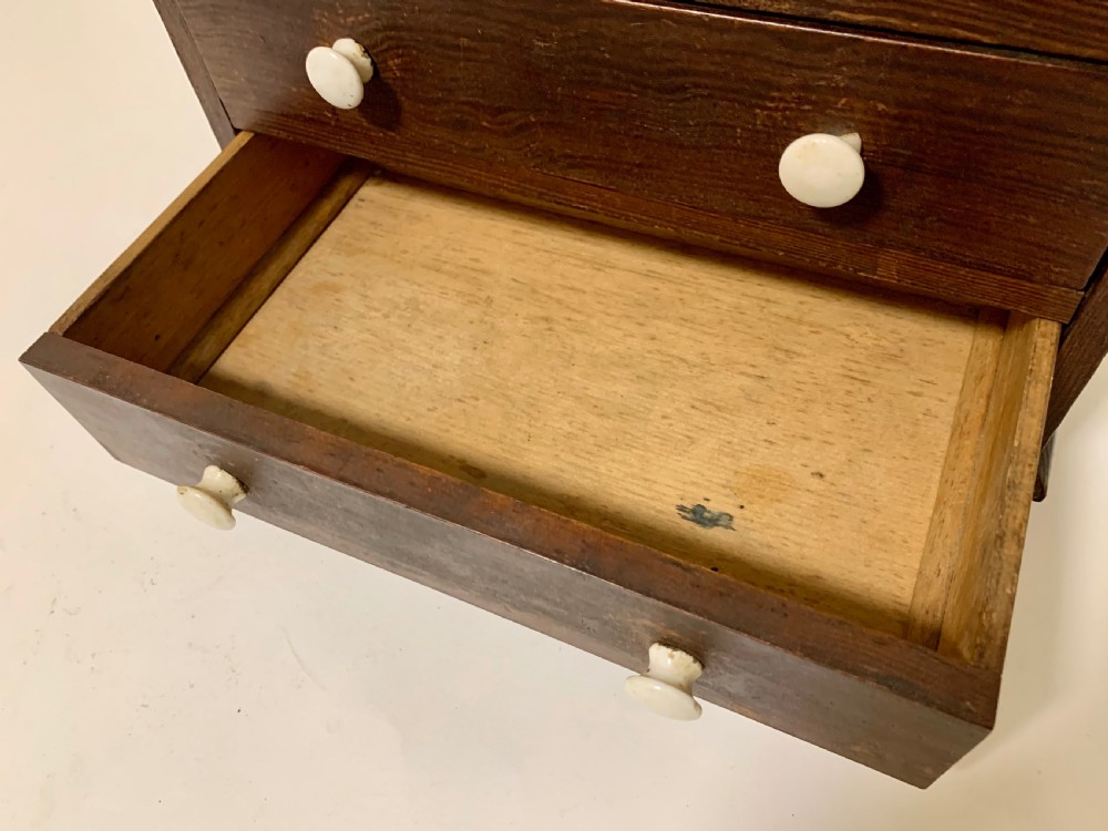 Miniature Apprentice Chest of Drawers View V