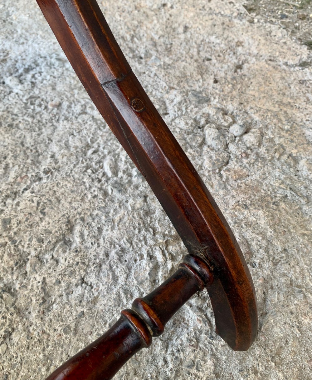 Antique Mahogany Folding Coaching Table View XIX