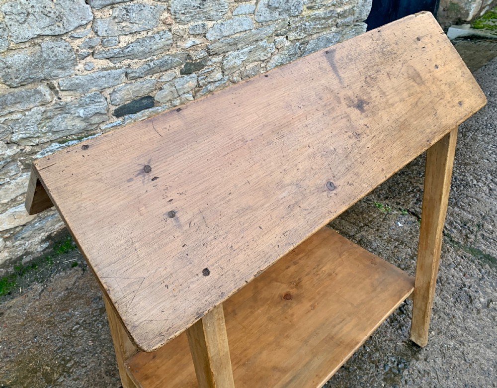 Antique Victorian Pine Saddle Horse View IV