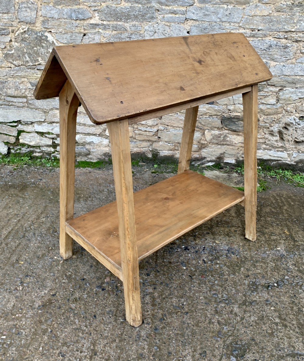 Antique Victorian Pine Saddle Horse View V