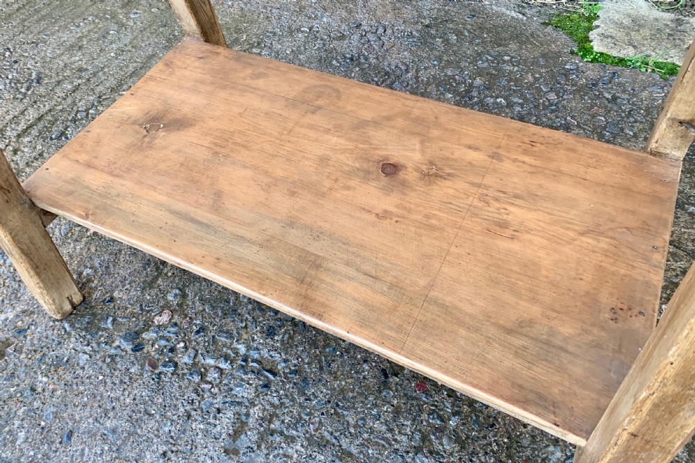 Antique Victorian Pine Saddle Horse View IX