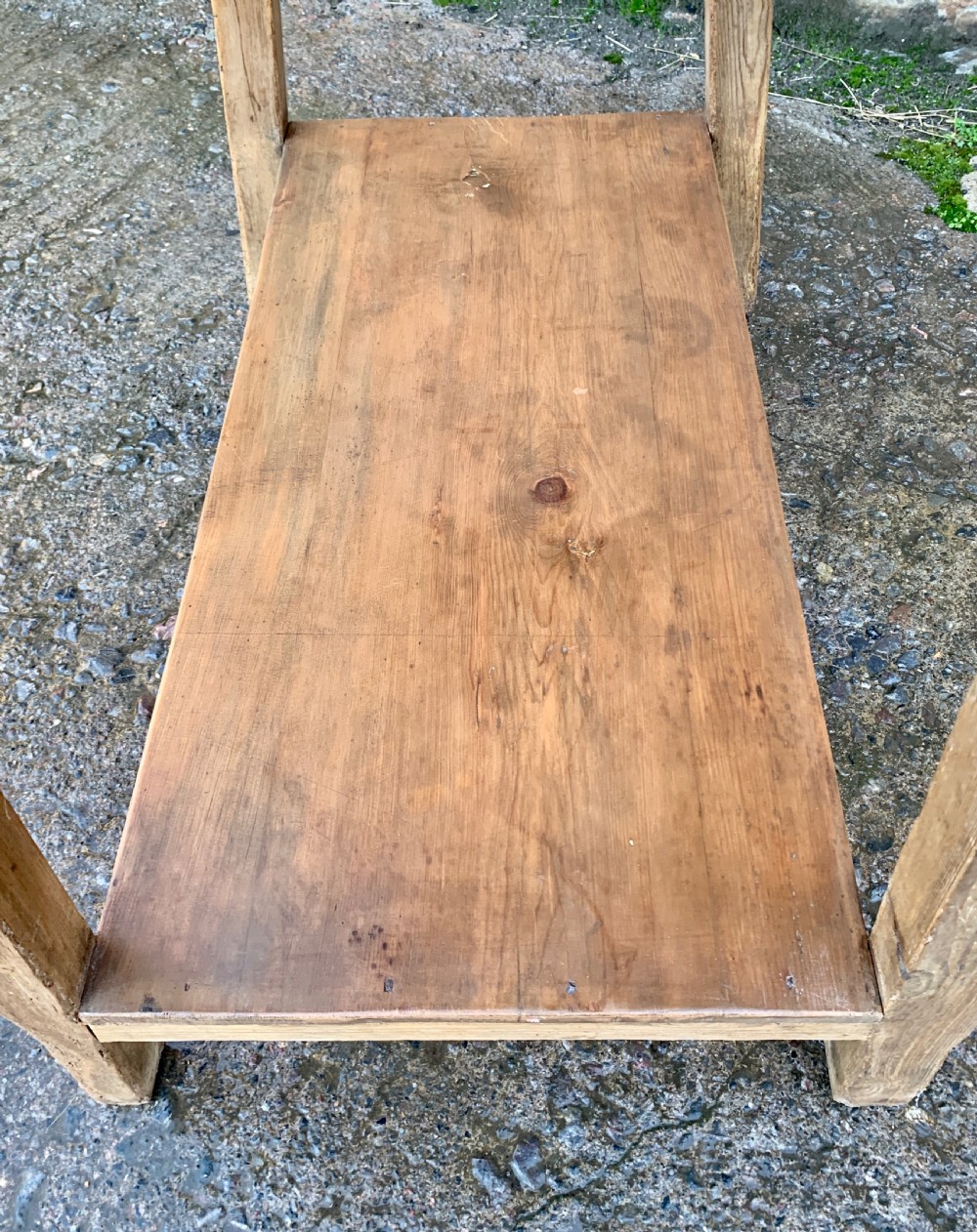 Antique Victorian Pine Saddle Horse View XIII