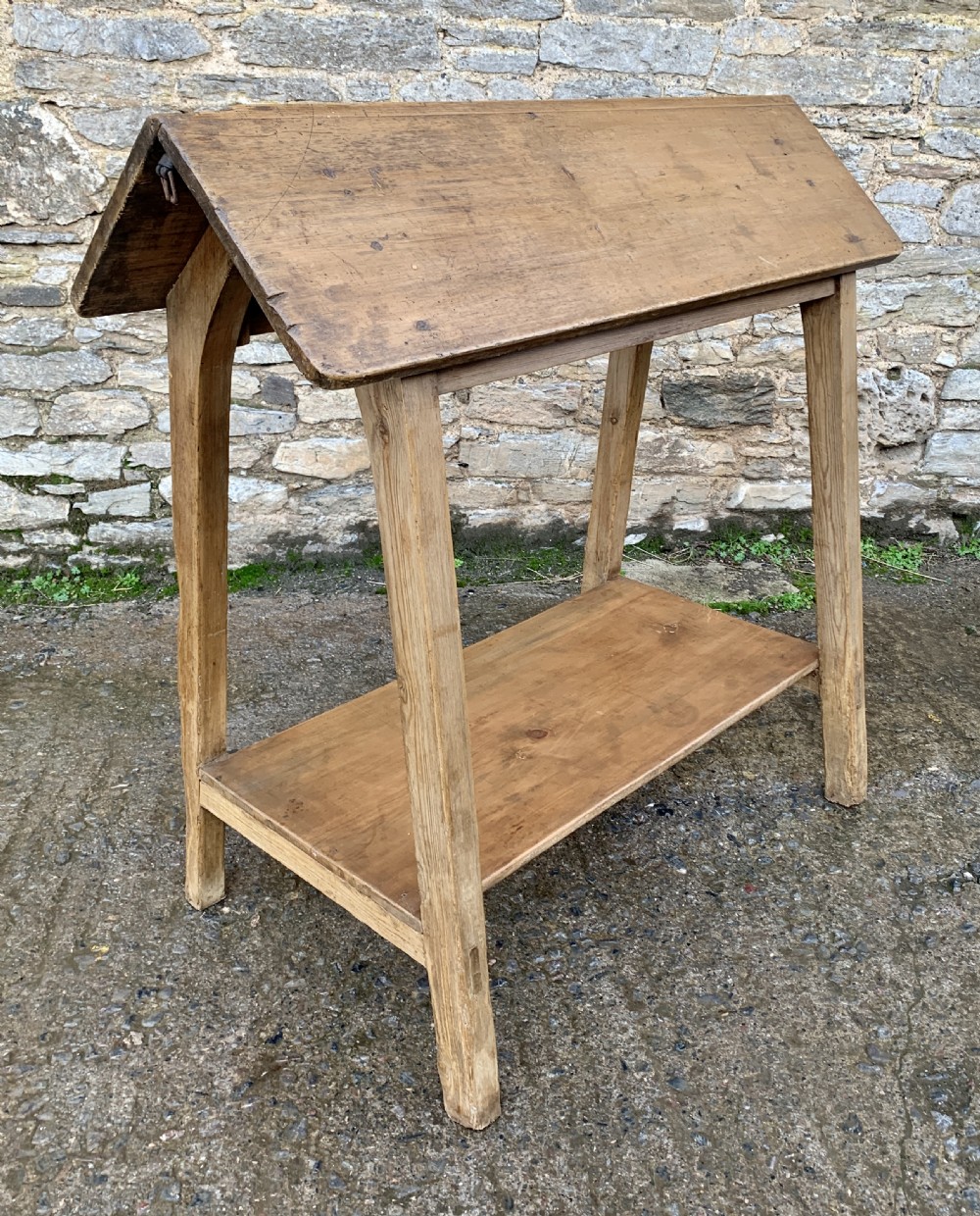 Antique Victorian Pine Saddle Horse View XV