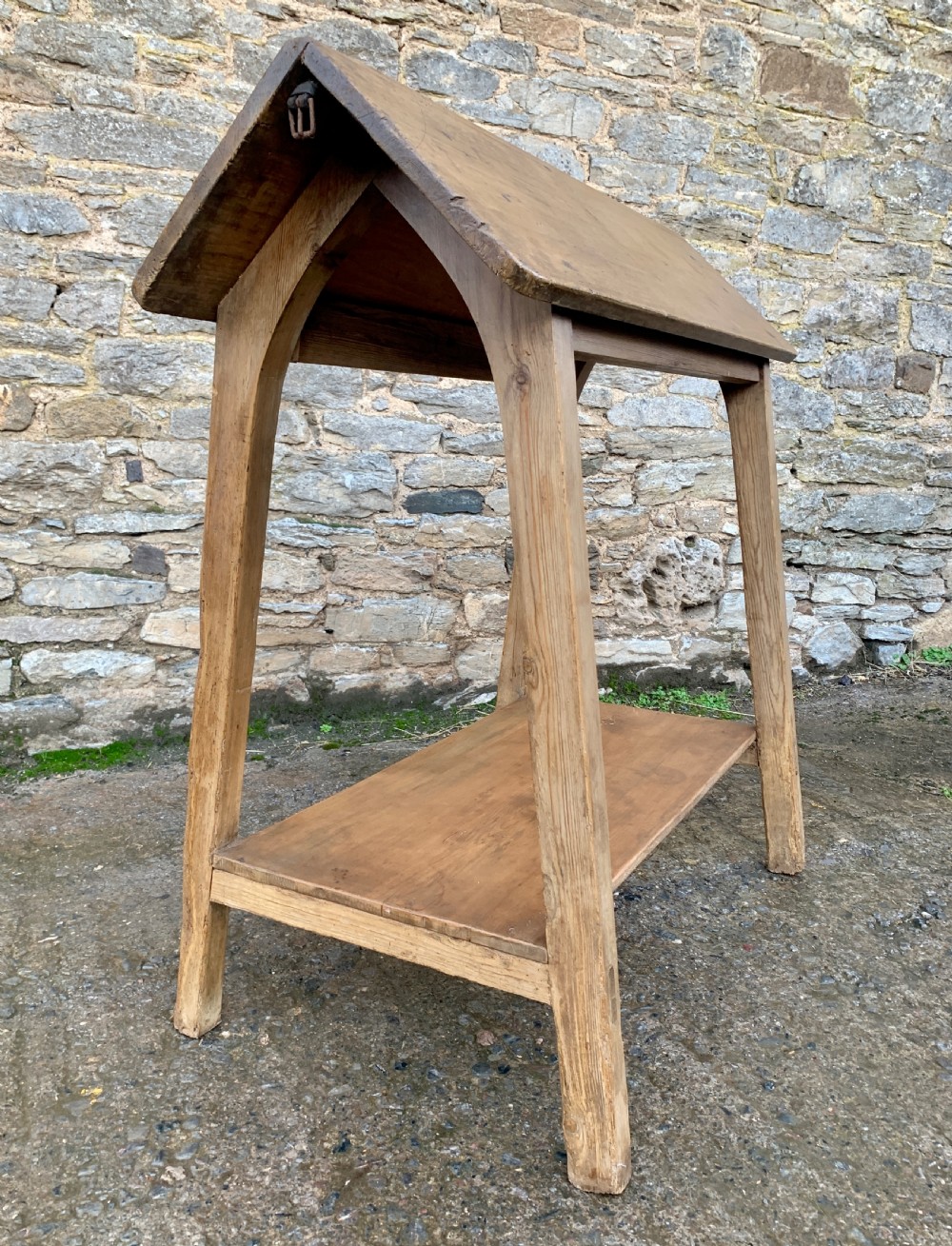 Antique Victorian Pine Saddle Horse View XVI