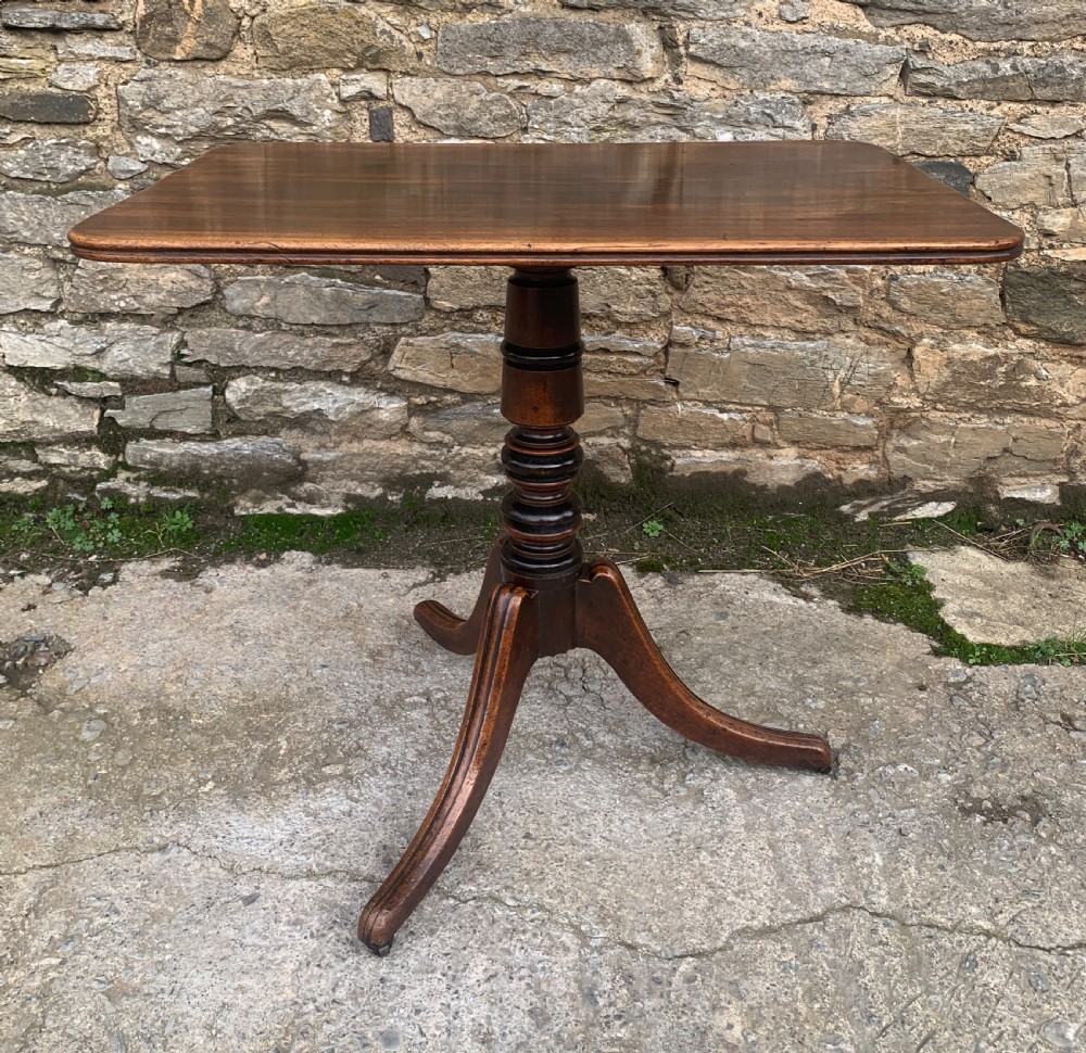 Large Country House Regency Mahogany Occasional Table View II