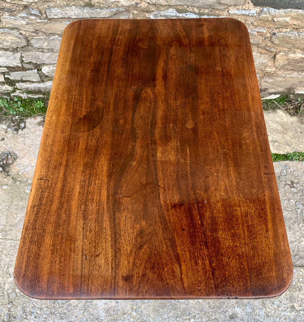 Large Country House Regency Mahogany Occasional Table View IV