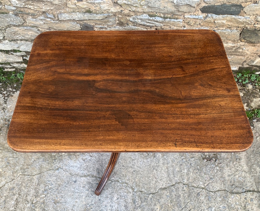 Large Country House Regency Mahogany Occasional Table View V