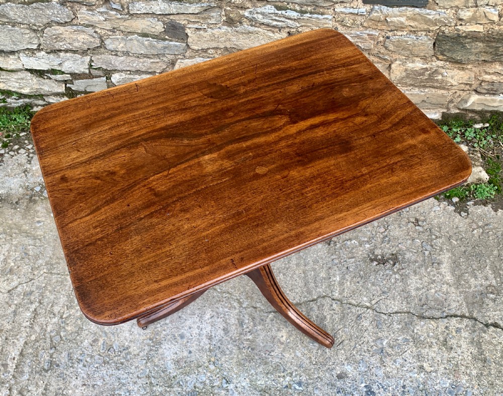 Large Country House Regency Mahogany Occasional Table View VIII