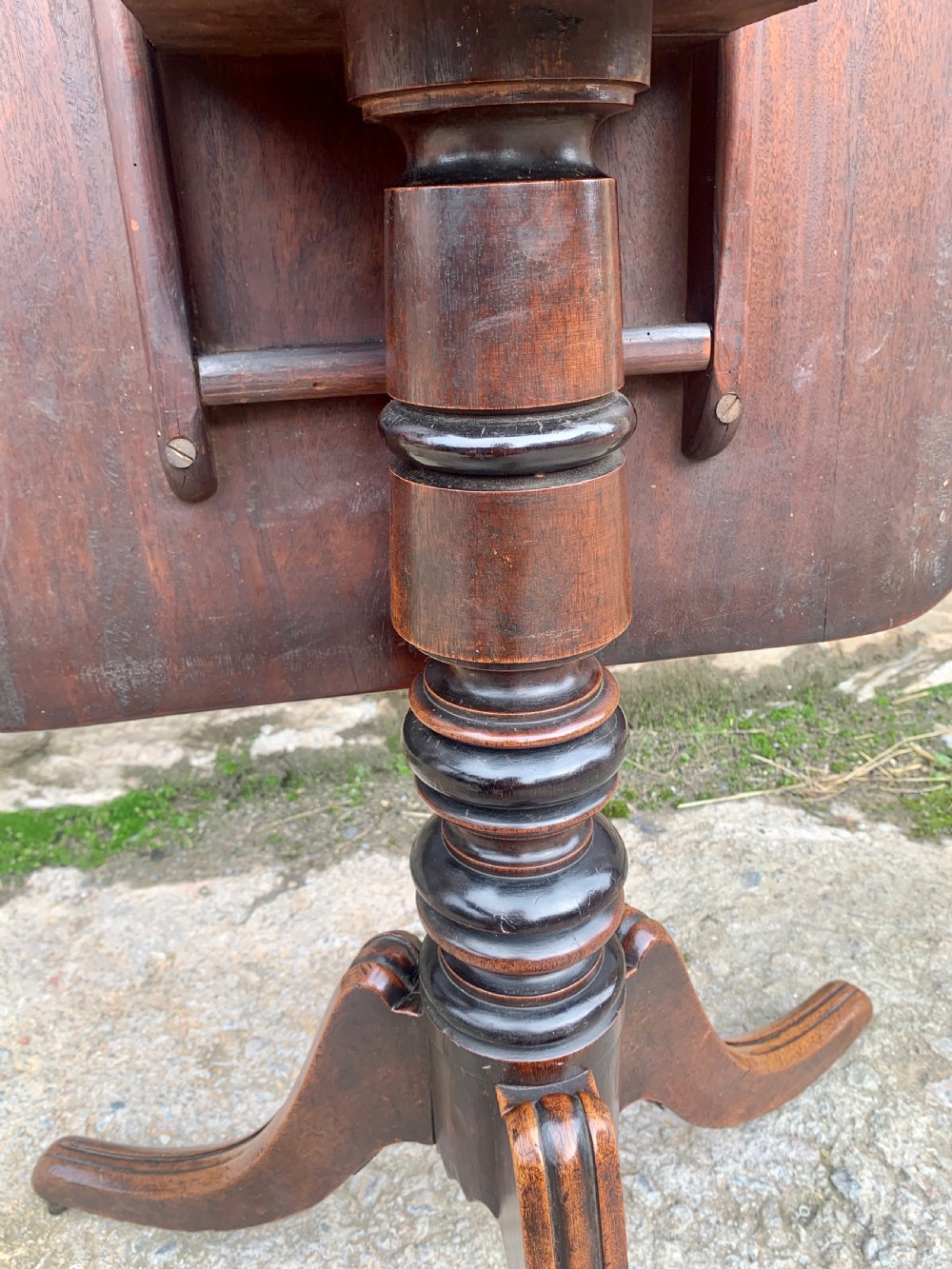 Large Country House Regency Mahogany Occasional Table View XXII
