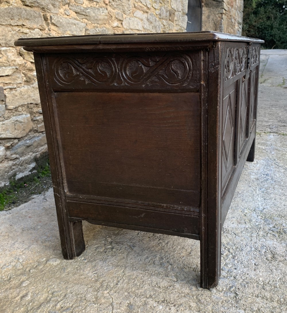 18th Century Georgian Oak Coffer View VI