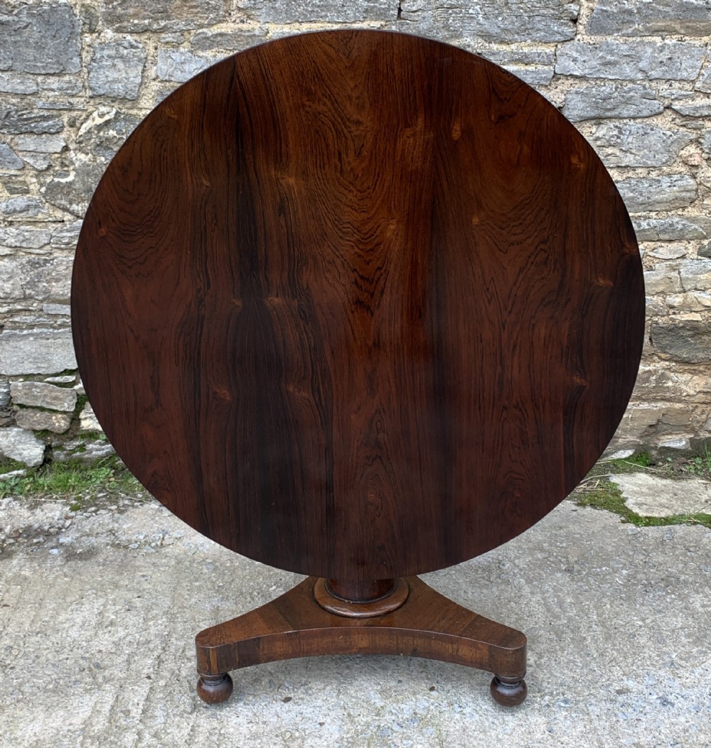 Antique Regency Rosewood Breakfast Table