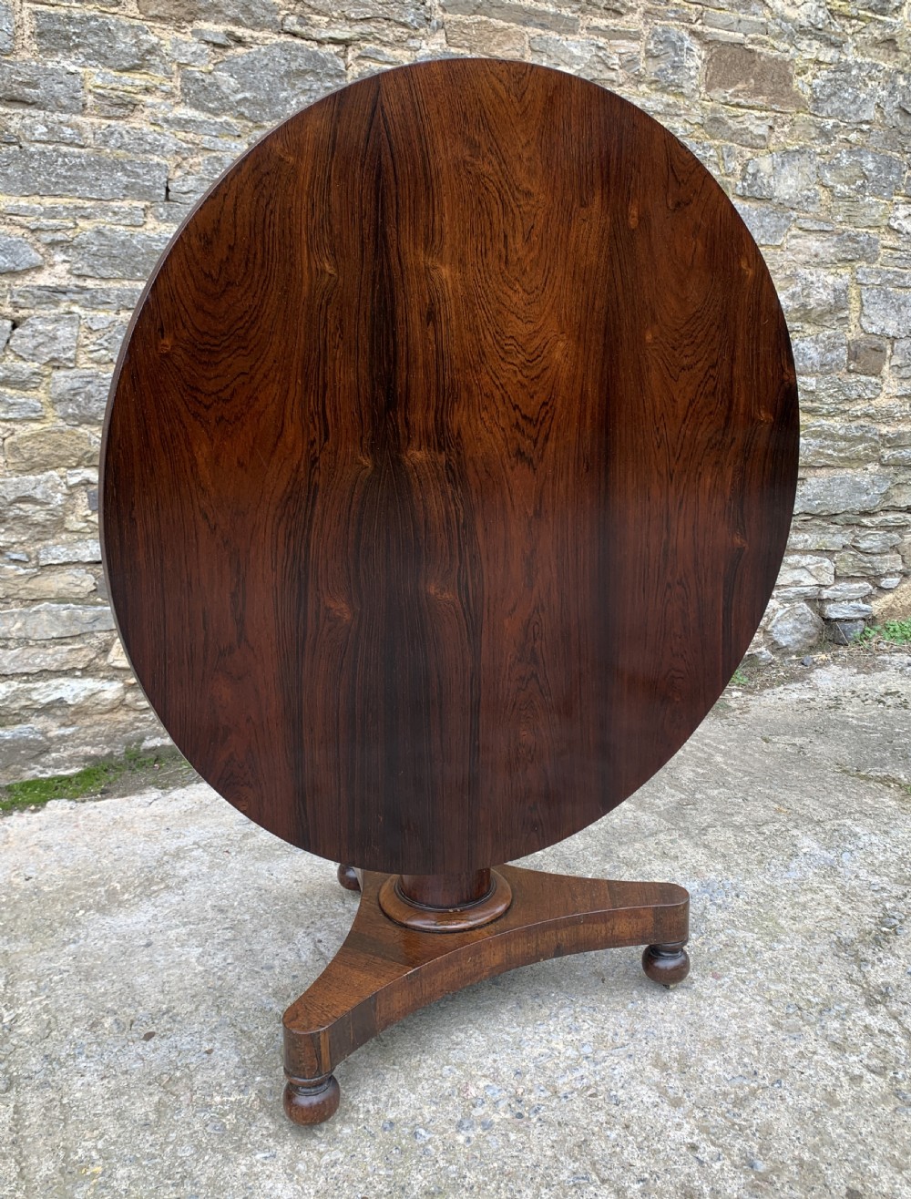 Antique Regency Rosewood Breakfast Table View XXI