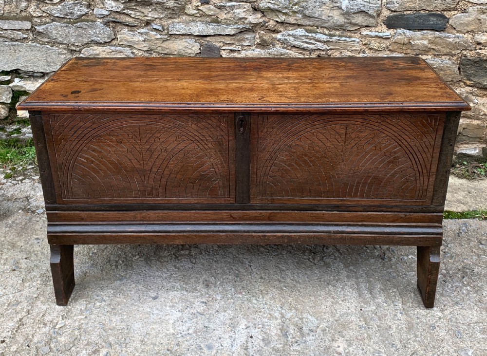 Small 17th Century Oak Coffer