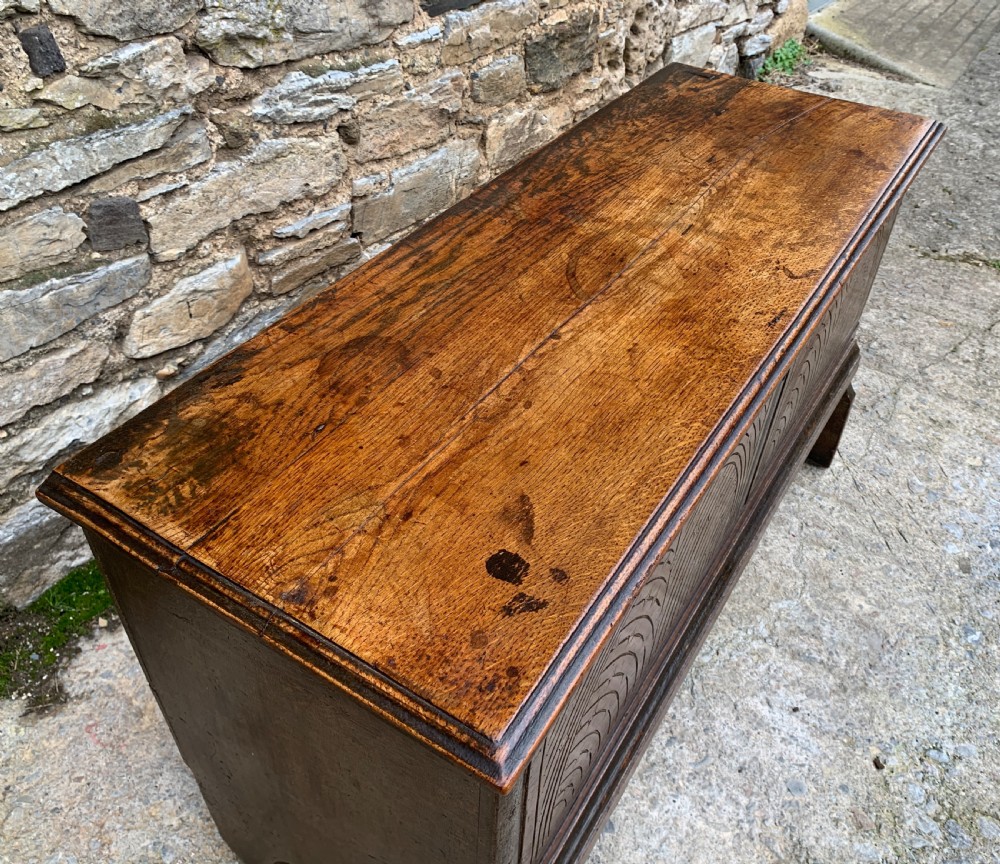 Small 17th Century Oak Coffer View IX