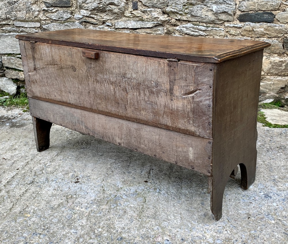 Small 17th Century Oak Coffer View XX