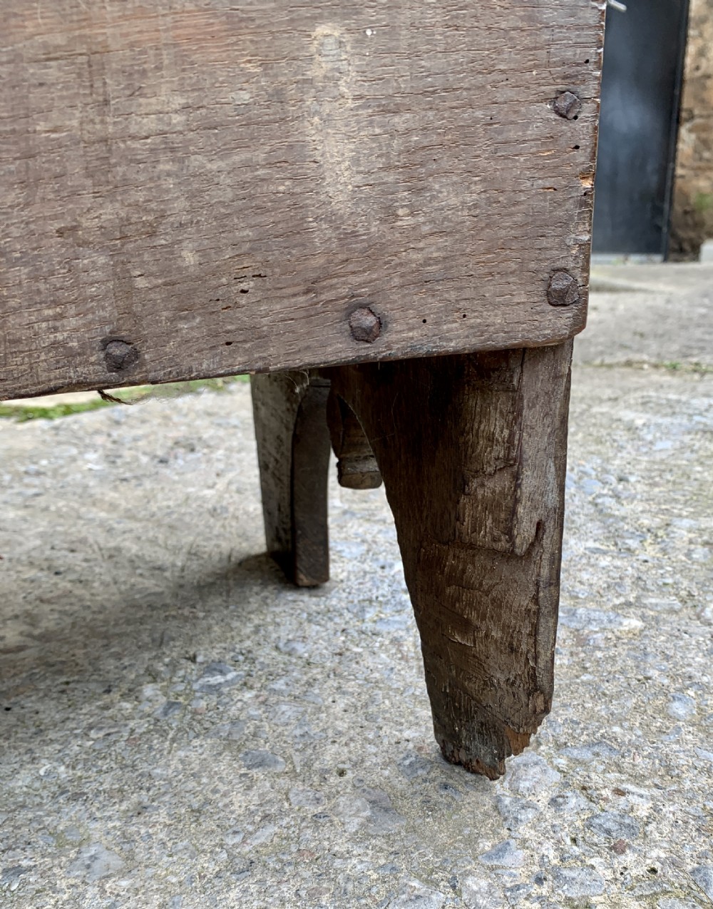 Small 17th Century Oak Coffer View XXI