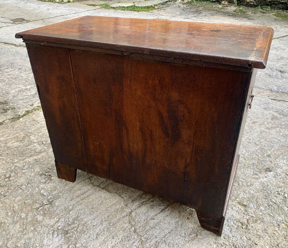 18th Century Georgian Oak Kneehole Desk View XXV