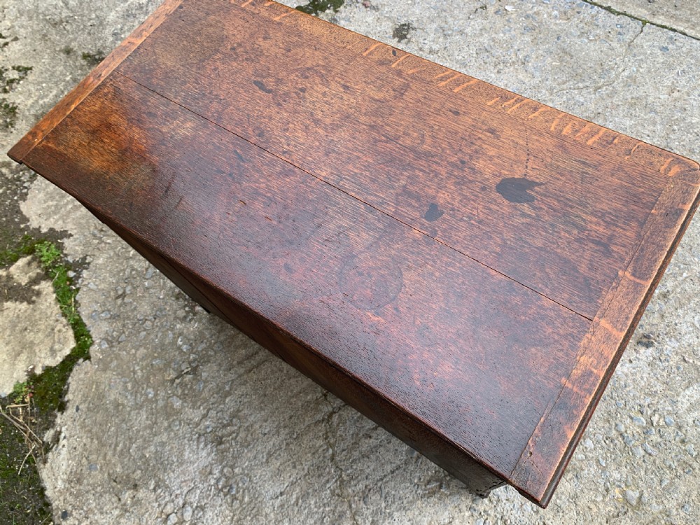 18th Century Georgian Oak Kneehole Desk View XXVI
