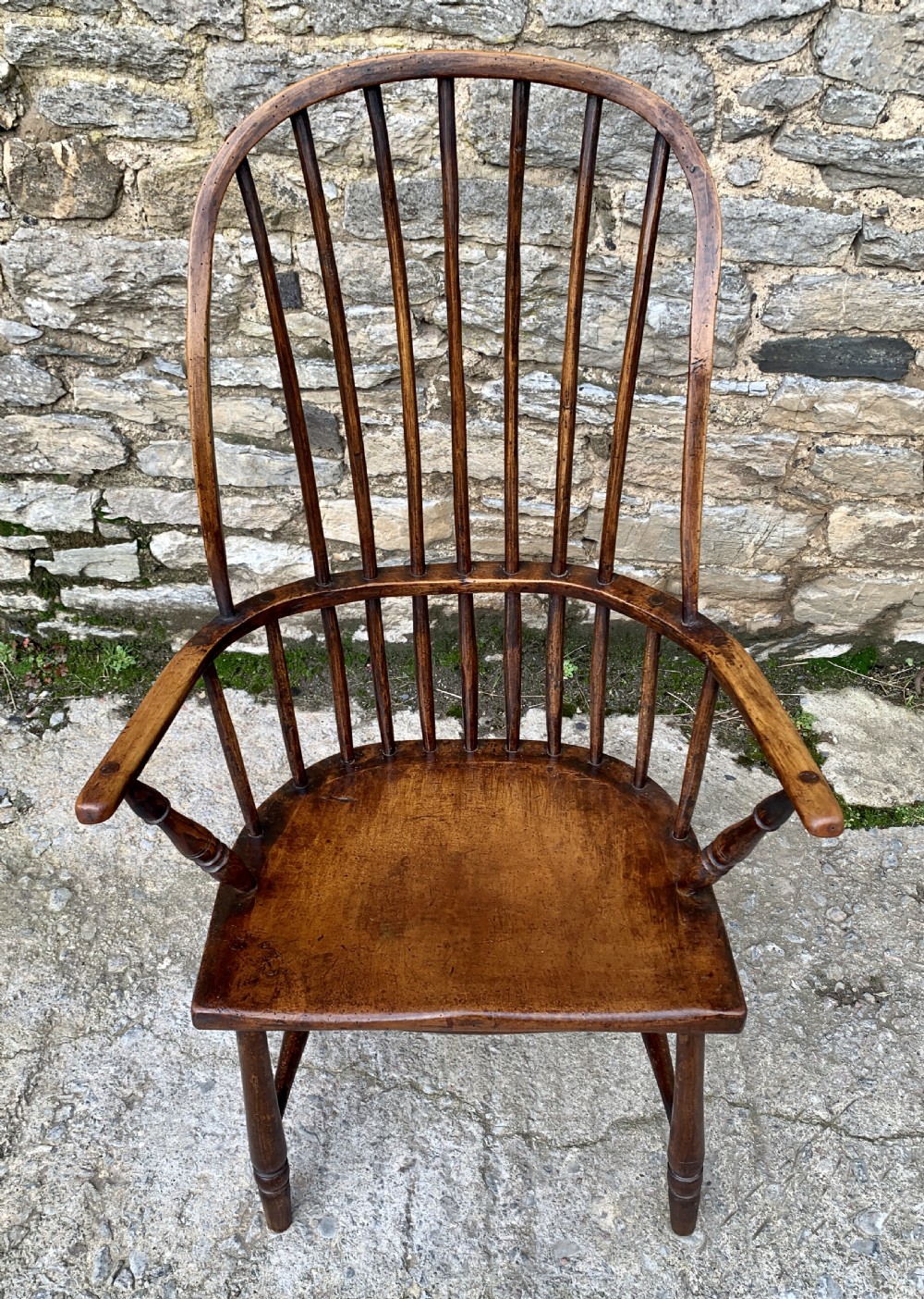 Primitive 18th Century Westcountry Windsor Chair View IV