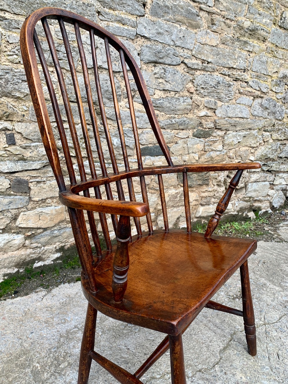 Primitive 18th Century Westcountry Windsor Chair View XVIII