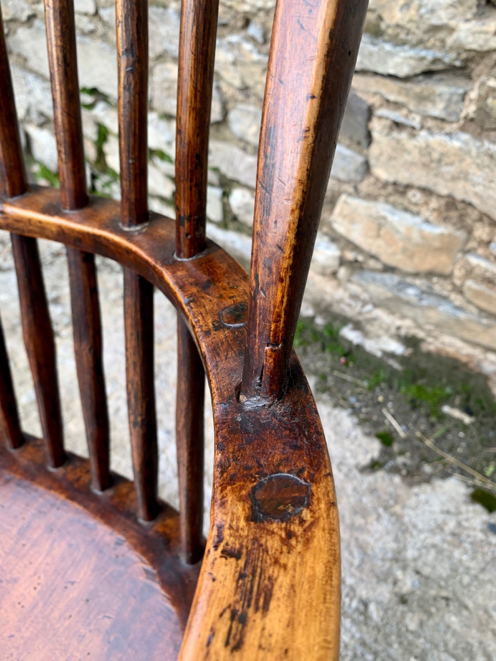 Primitive 18th Century Westcountry Windsor Chair View XIX