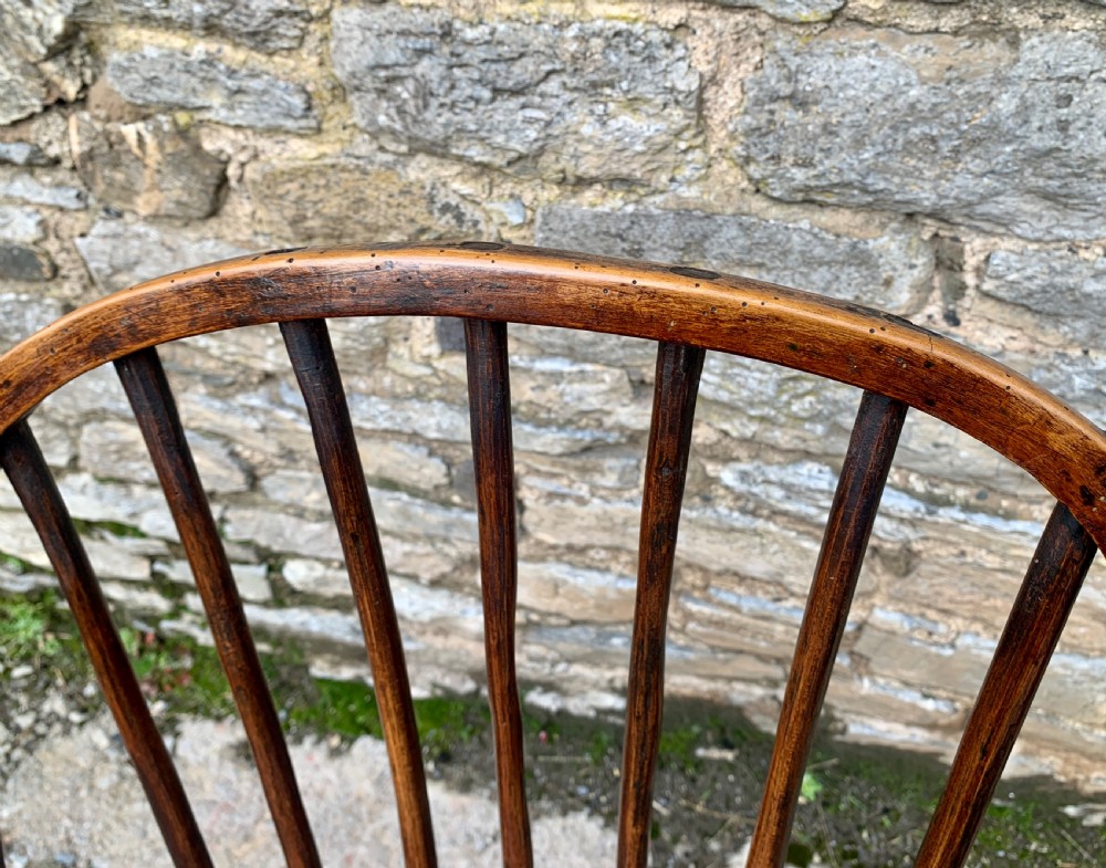 Primitive 18th Century Westcountry Windsor Chair View XXI