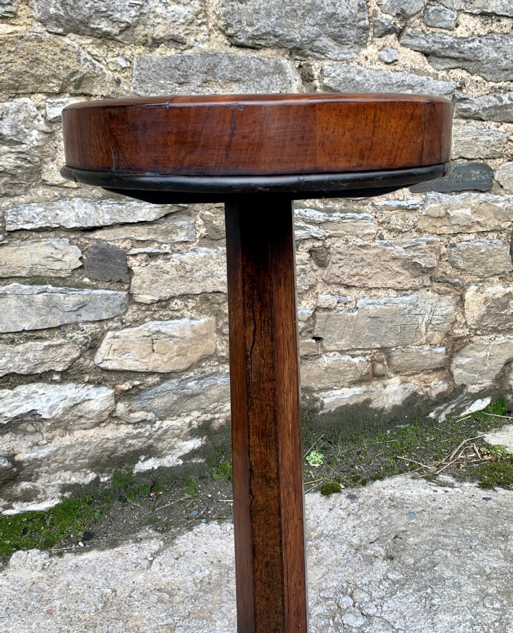 Regency Rosewood Marble Top Pedestal Table View VII