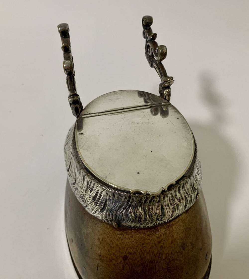 Antique Rowland Ward Horse Hoof Inkwell View X
