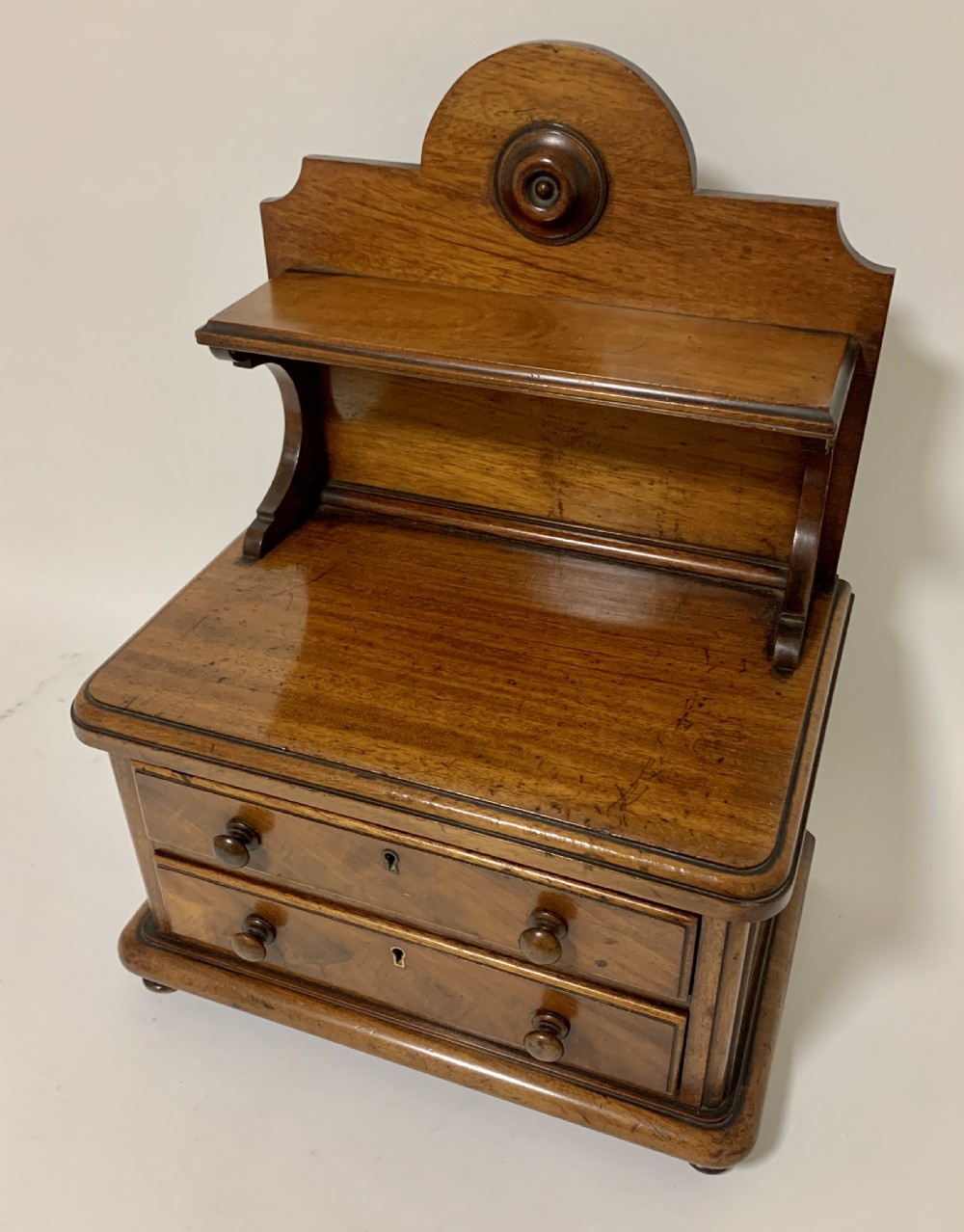 Victorian Mahogany Apprentice Chest View II