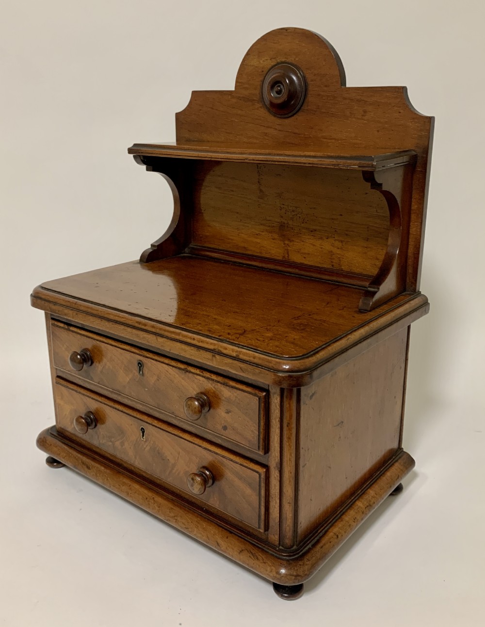 Victorian Mahogany Apprentice Chest View III