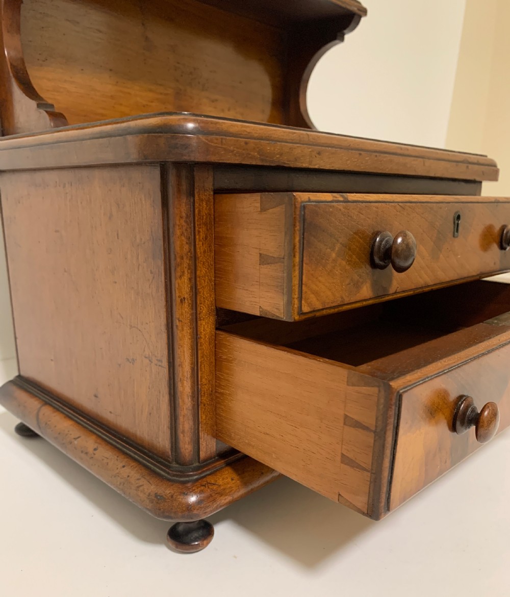 Victorian Mahogany Apprentice Chest View IV