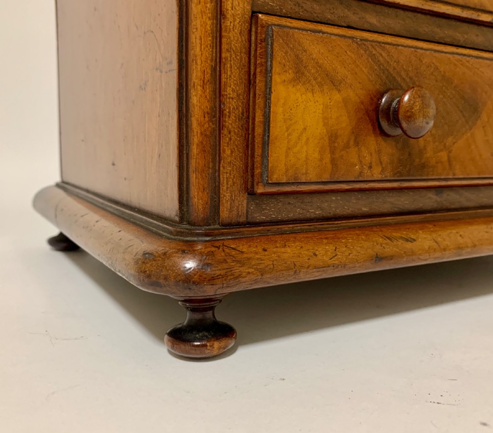 Victorian Mahogany Apprentice Chest View XII